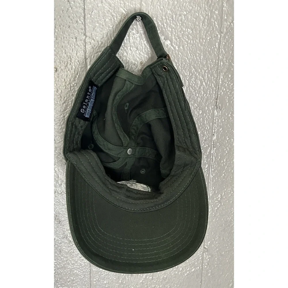 Starbucks Gelante Employee Uniform Strapback Hat / Cap Green Logo Barista